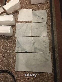 ITALIAN MARBLE TILES (Honed, Square 305x305x10mm) 3 Square meters + 0,5sqm Cuts