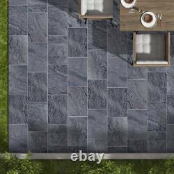 Interior Tiles Grey Quartzite Wall Floor Slabs Exterior Collection 600x600x12mm