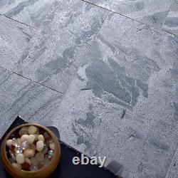 Interior Tiles Quartzite Stone Wall Floor Slabs 600x300mm Pack Option To Choose