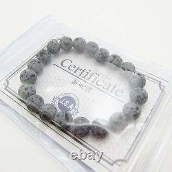 Japanese Stone Mt Fuji Lava gemstone health power bracelet medicine cold Japan