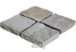 Kandala Grey Sandstone Paving Hand Cut 100mm X 100mm Setts (1360 Pcs/crate)