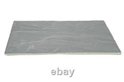Kandla Grey 600x900mm 22mm Hand Cut Riven Indian Sandstone Paving Slab 33Pcs
