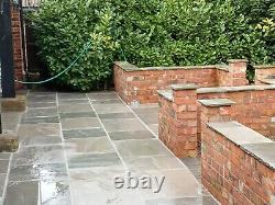 Kandla Grey Calibrated  Natural Silver Sandstone 19m2 Patio  Nationwide Delivery 