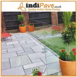 Kandla Grey Silver Calibrated Project Pack 20.70m2 Indian Paving Stone IN STOCK
