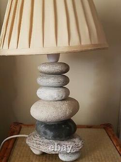 Lamp Base of Natural Stones