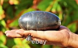 Large 125MM Natural Grey Kyanite Stone 10CM Metaphysical Healing Power Lingam