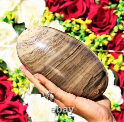 Large 190MM Natural Spiderweb Jasper Stone Metaphysical Healing Chakra Lingam