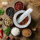 Large Pestle And Mortar Set Natural Spice & Herb Crusher Grinder Durable Stone