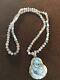 Lesliea. Designs Labradorite Bead & Carved Buddha Pendant Necklace With Diamonds
