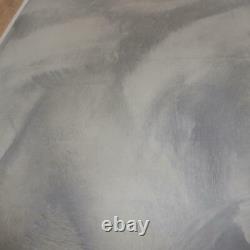 Light Grey Swirls Concrete Tile Pack of 10 STOCK CLEARANCE (1300 x 840 x 2 mm)