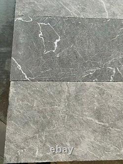 Marble Tiles, Reclaimed Grey Marble Tile, Floor / Wall, Natural Stone Limestone