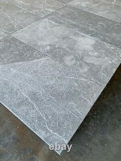 Marble Tiles, Reclaimed Grey Marble Tile, Floor / Wall, Natural Stone Limestone