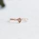 Minimalist Art Deco Engagement Ring 14k Gold Labradorite Diamond Jewelry