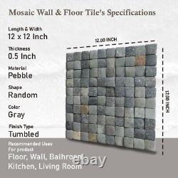 Molar 3 Mix Natural Stone Mosaic Wall & Floor Tile ($21.36/SqFt)