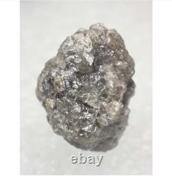 Natural Big Rough Diamond, 7.00 Ct, Grey Uncut Diamond, Loose Diamond, Rough Jewelry