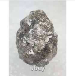 Natural Big Rough Diamond, 7.00 Ct, Grey Uncut Diamond, Loose Diamond, Rough Jewelry