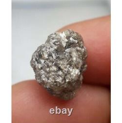 Natural Big Rough Diamond, 7.00 Ct, Grey Uncut Diamond, Loose Diamond, Rough Jewelry