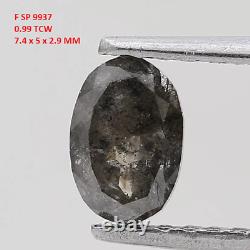 Natural Diamond Oval diamond Gray diamond Rosecut diamond Fancy diamond 0.99TCW