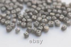 Natural Drilled Cube Grey Loose Uncut Diamonds Loose Grey Box Shape Diamonds