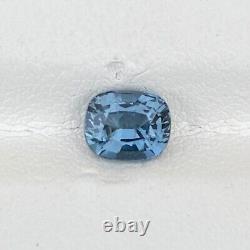 Natural Gray Spinel 1.33 Cts Cushion Cut Sri Lanka Loose Gemstone