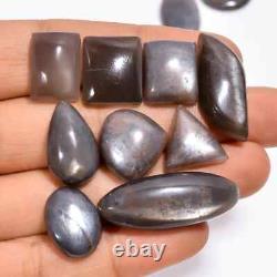 Natural Grey Moonstone Mix Wholesale Lot Loose Gemstone