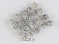 Natural Grey Raw Diamond, Uncut Rough Diamond, Fancy Grey Loose Rough Diamonds