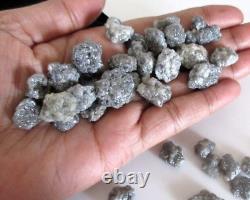 Natural Grey Raw Diamonds, Grey Rough Diamond, Loose Uncut Diamonds For Jewelry