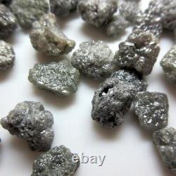 Natural Grey Raw Diamonds, Grey Rough Diamond, Loose Uncut Diamonds For Jewelry