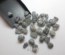 Natural Grey Raw Diamonds, Grey Rough Diamond, Loose Uncut Diamonds For Jewelry