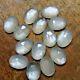 Natural Grey Moonstone Oval Rose Cut 7x9mm To 10x14mm Loose Gemstone Aaa