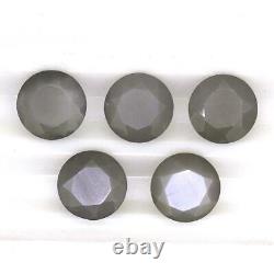 Natural Grey moonstone round faceted cut 12mm To 15mm Loose Gemstone AAA quality