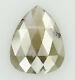 Natural Loose Diamond Grey Brown Color Pear I3 Clarity 9.10 Mm 0.94 Ct Kr1701