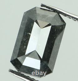 Natural Loose Diamond Grey Color Emerald Clarity I3 8.10 MM 1.87 Ct KDL6838
