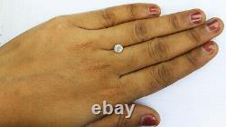 Natural Loose Diamond Round Grey Color I3 Clarity 5.80 MM 0.86 Ct L7246