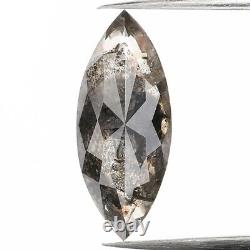 Natural Loose Marquise Black Grey 2.26 CT 14.45 MM Marquise Diamond KDL937