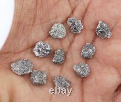 Natural Loose Rough Grey Raw Uncut Diamond Conflict Free Diamond For Use Jewelry