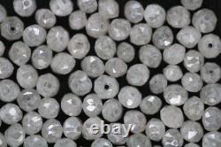 Natural Loose Round Ice Gray Diamonds I3 Clarity Loose Diamond Beads For Jewelry