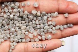 Natural Rough Loose Diamond Grey Rough Raw Loose Diamond For Making Jewellery