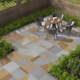 Natural Sandstone Honed Surface Exterior Paving Tiles Garden Slabs 600x900mm