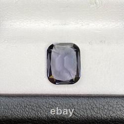 Natural Unheated Grey Spinel 2.14 Cts Cushion Cut VVS Loose Gemstone