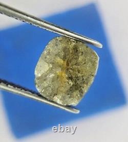 Natural diamond gray oval rose cut 1.97tcw 7.7 x 6.8 x 4.0 mm gift best deal