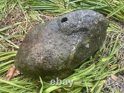 New Natural Boulder Stone 45 cm Drilled for Garden water feature Etc