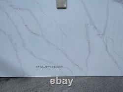 New White Quartz With Marble Effect, Supplied Fitted Send Enquiry For Free Quote