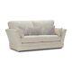 Oak Furnitureland Carrington Natural & Stone Grey 3 Seater Sofa Rrp £1094.99