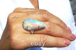Opal Ring Gold Diamond Natural 16.22CTW GIA Certified RETAIL $16100