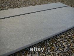 PORCELAIN PAVING Grey Stone Effect Patio outdoor Rectified Vitrified 20mm BELLE