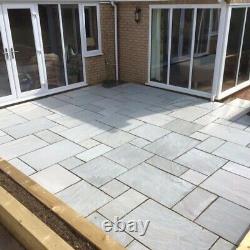 Paving Slabs Kandla Grey Garden Stone £26.90 per m2 with FREE delivery