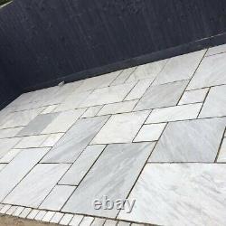Paving Slabs Kandla Grey Garden Stone £26.90 per m2 with FREE delivery