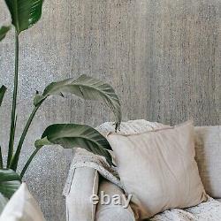 Peach Gray lines Natural Real Terra Mica Stone Wallpaper Plain Glitter effect 3D