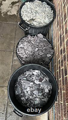 Premium GREY SLATE chipping's Landscaping Grey Slate COLLECTION ONLY